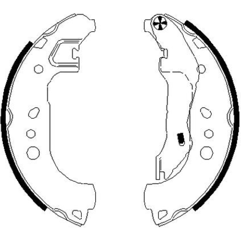 Bremsbacken Vw Up 12 91080100 Bremsbacken Vw Up 12 91080100