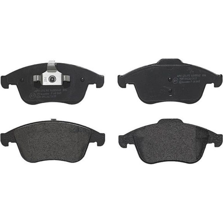 BREMBO Bremsklötze VA P 68 045 BREMBO Bremsklötze VA P 68 045