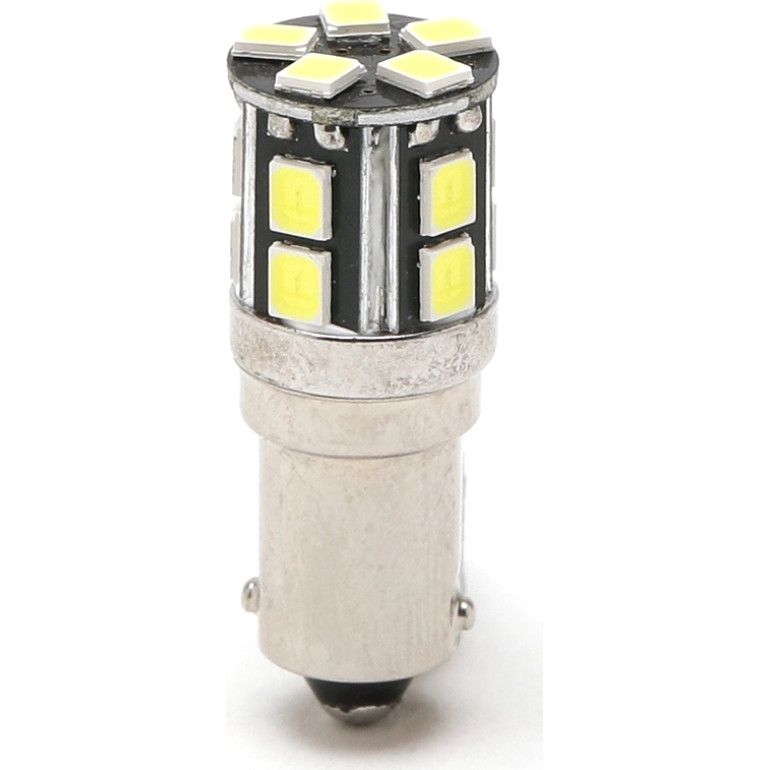 LED Metallsockel 100% Canbus T4W Ba9s 15x 3030 SMD Weiß 131 LED Metallsockel 100% Canbus T4W Ba9s 15x 3030 SMD Weiß 131