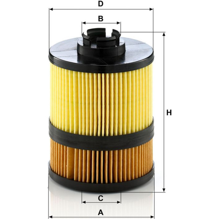 Mann & Hummel Ölfilter PKW HU 9002 z Mann & Hummel Ölfilter PKW HU 9002 z