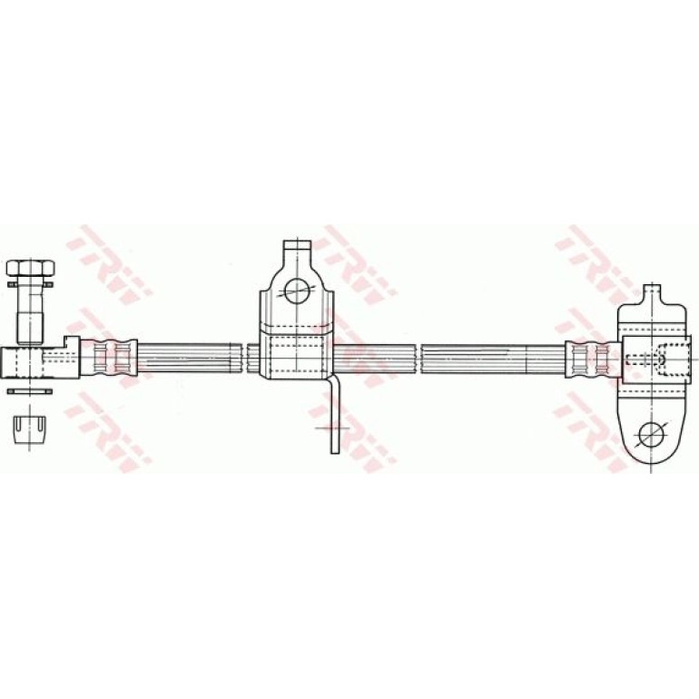 Bremsschlauch VA re PHD990 Bremsschlauch VA re PHD990