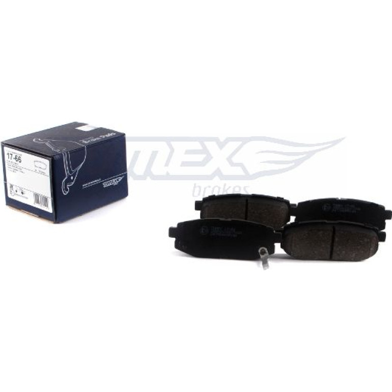 TOMEX brakes Bremsbelagsatz, Scheibenbremse TX 17-66 TOMEX brakes Bremsbelagsatz, Scheibenbremse TX 17-66