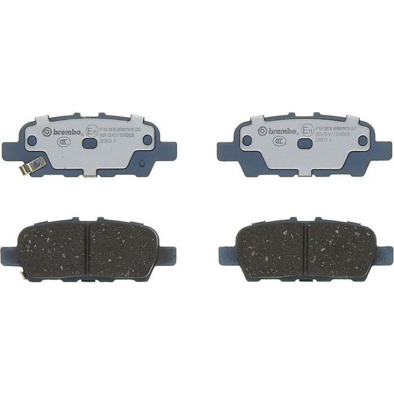 BREMBO Bremsklötze EV HA P 56 087E BREMBO Bremsklötze EV HA P 56 087E