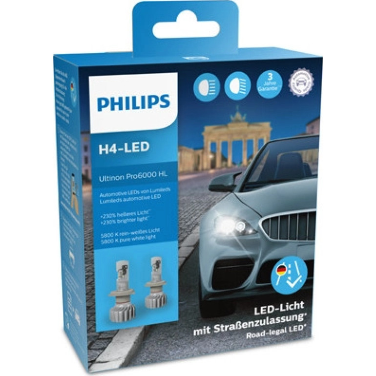 H4 LED Ultinon Pro6000 PKW 11342U6000X2 H4 LED Ultinon Pro6000 PKW 11342U6000X2