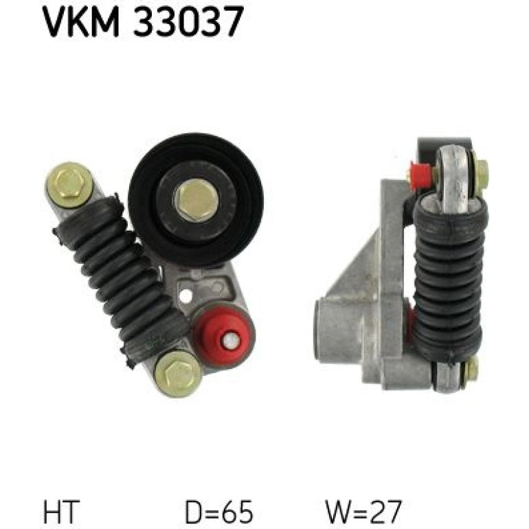 Spannrolle Multi-V VKM 33037 Spannrolle Multi-V VKM 33037