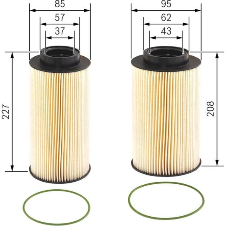 Kraftstofffiltereinsatz F 026 402 146 Kraftstofffiltereinsatz F 026 402 146
