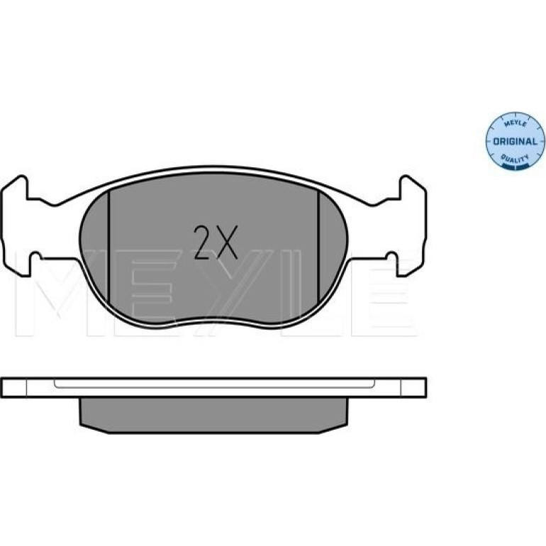 Bremsbelagsatz Fiat P. Bravo/Brava/Marea 95-02 Mit Sensor 025 219 3017/W Bremsbelagsatz Fiat P. Bravo/Brava/Marea 95-02 Mit Sensor 025 219 3017/W