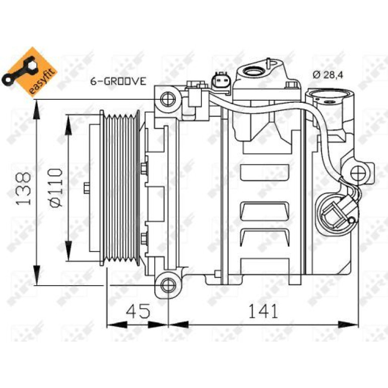 Kompressor, Klimaanlage 32214 Kompressor, Klimaanlage 32214