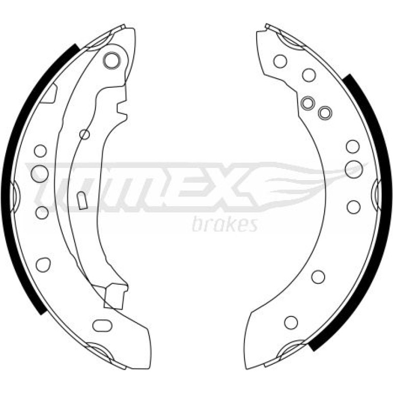 TOMEX brakes Bremsbackensatz TX 23-23 TOMEX brakes Bremsbackensatz TX 23-23