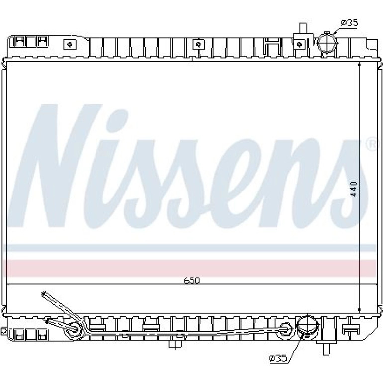 Wasserkühler PKW 66759 Wasserkühler PKW 66759