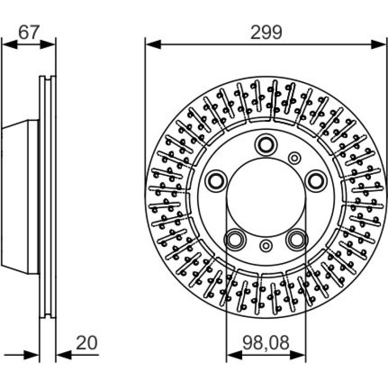 Bremsscheibe 0 986 479 A09