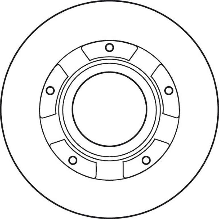 Bremsscheibe Ford T. Transit 06 DF4821S