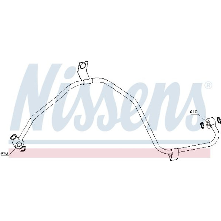 Nissens Ölleitung 935054 Nissens Ölleitung 935054