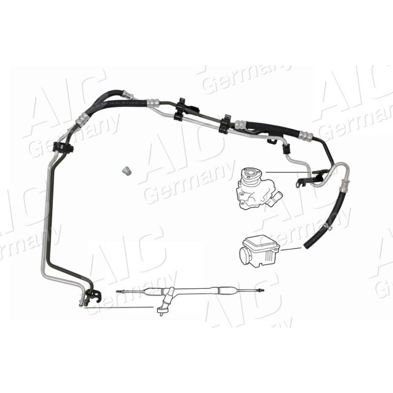 Hydraulikschlauch, Lenkung 58921Set Hydraulikschlauch, Lenkung 58921Set