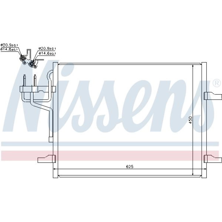 Kondensator PKW 940144 Kondensator PKW 940144
