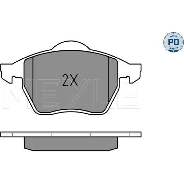 Bremsbelagsatz Vw P. A6 01/97 025 230 1820/PD Bremsbelagsatz Vw P. A6 01/97 025 230 1820/PD