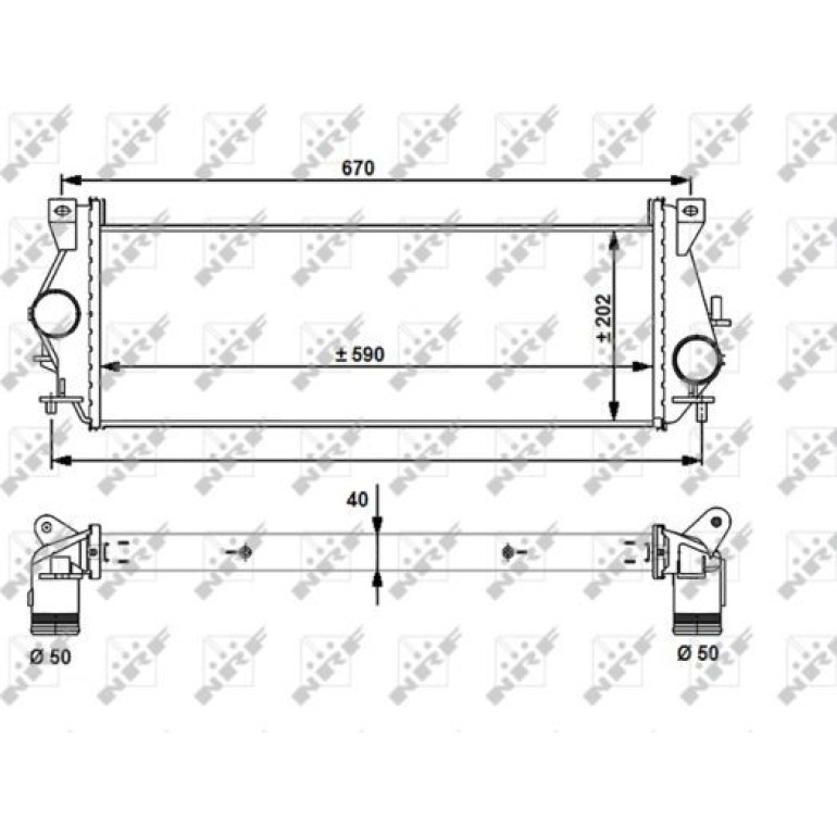 Ladeluftkühler 30910
