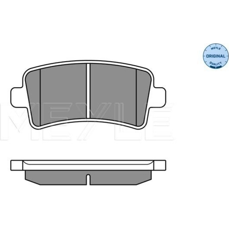 Bremsbelagsatz Opel T. Insignia 08- Mit Sensor 025 244 2116/W Bremsbelagsatz Opel T. Insignia 08- Mit Sensor 025 244 2116/W