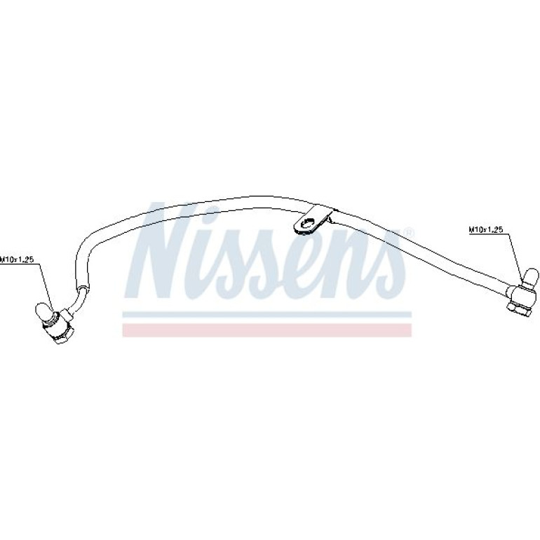 Nissens Ölleitung 935204 Nissens Ölleitung 935204