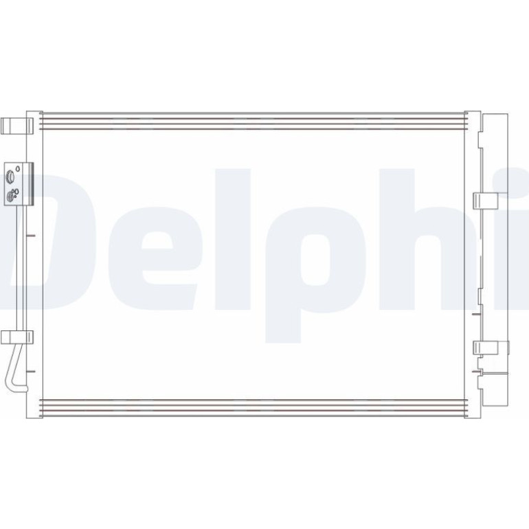 DELPHI Klimaanlagenkühler CF20414 DELPHI Klimaanlagenkühler CF20414