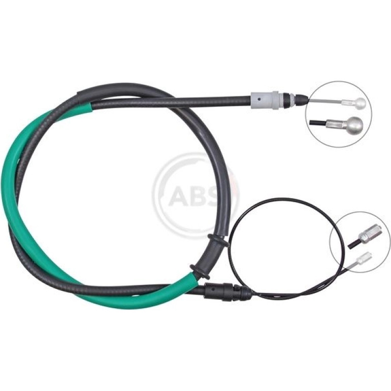 A.B.S. Handbremsseil Seilzug Festellbremse K17591 A.B.S. Handbremsseil Seilzug Festellbremse K17591