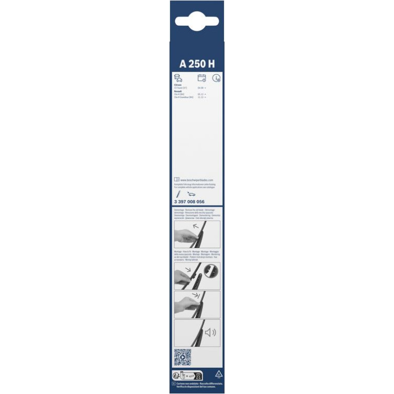 Bosch Scheibenwischer Aerotwin A250H 3397008056 Bosch Scheibenwischer Aerotwin A250H 3397008056
