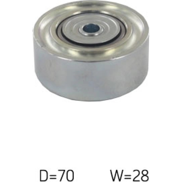 Multi-V-Spannrolle VKM 65107 Multi-V-Spannrolle VKM 65107