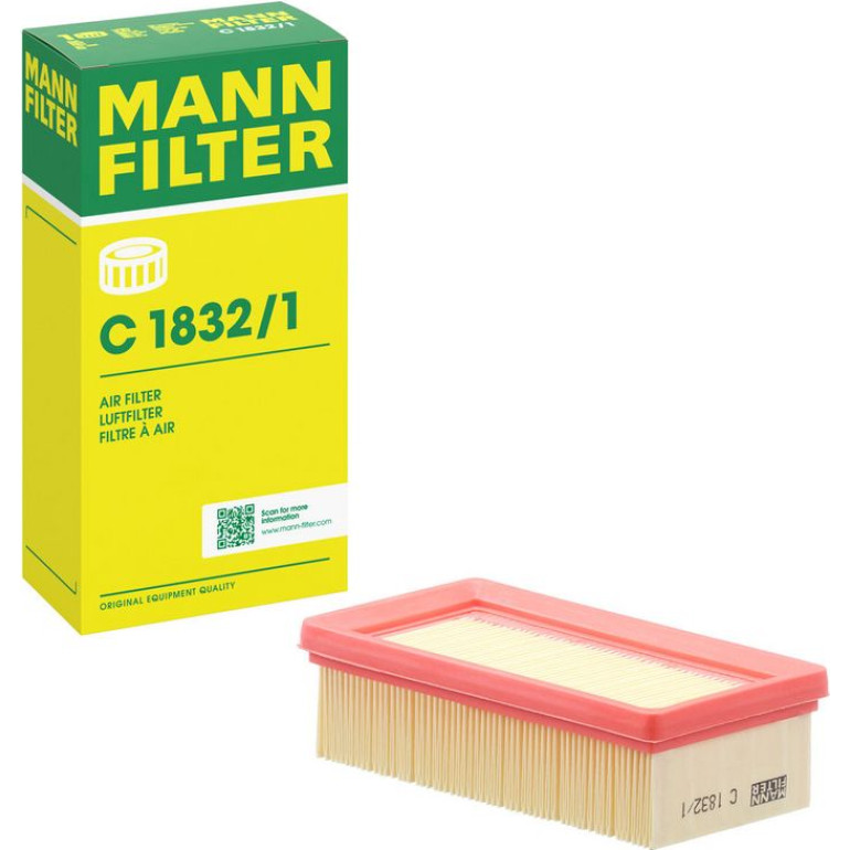 Mann & Hummel Luftfilter PKW C 1832/1 Mann & Hummel Luftfilter PKW C 1832/1