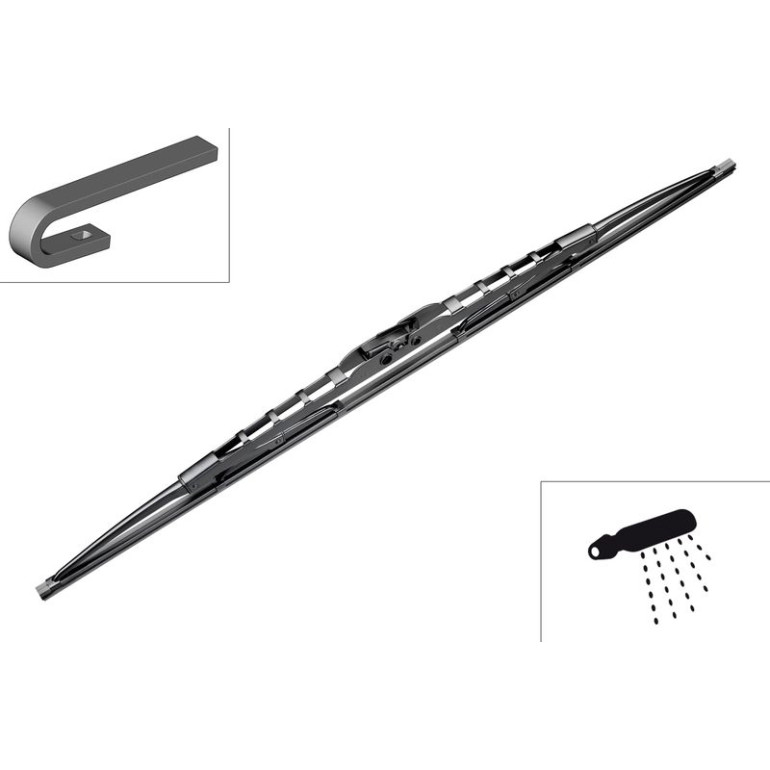 Bosch Wischerblatt N74 3397004080 Bosch Wischerblatt N74 3397004080