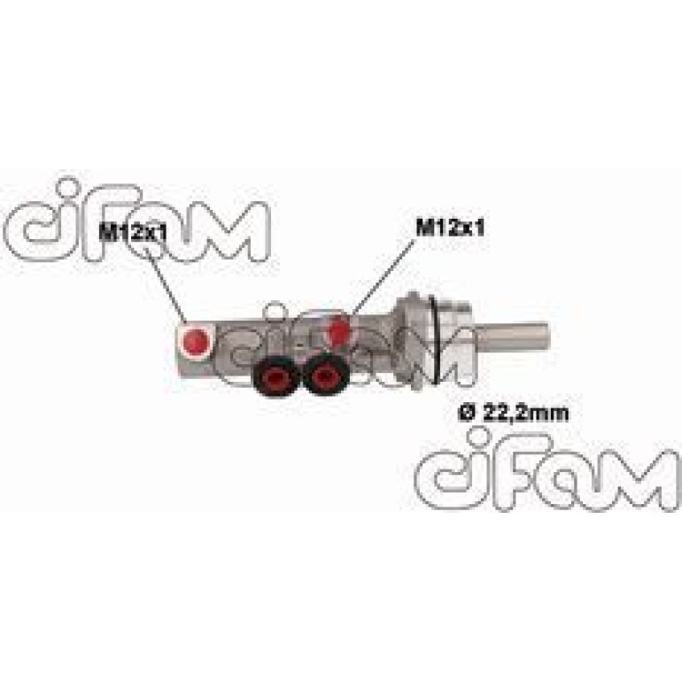 CIFAM Hauptbremszylinder 202-1116 CIFAM Hauptbremszylinder 202-1116