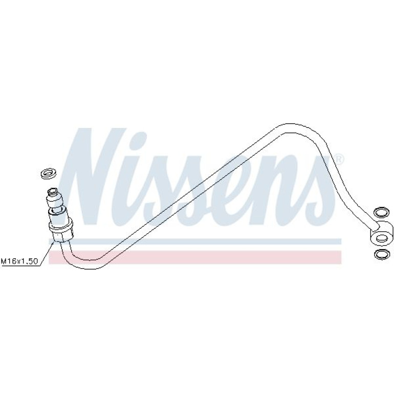 Nissens Ölleitung 935106 Nissens Ölleitung 935106