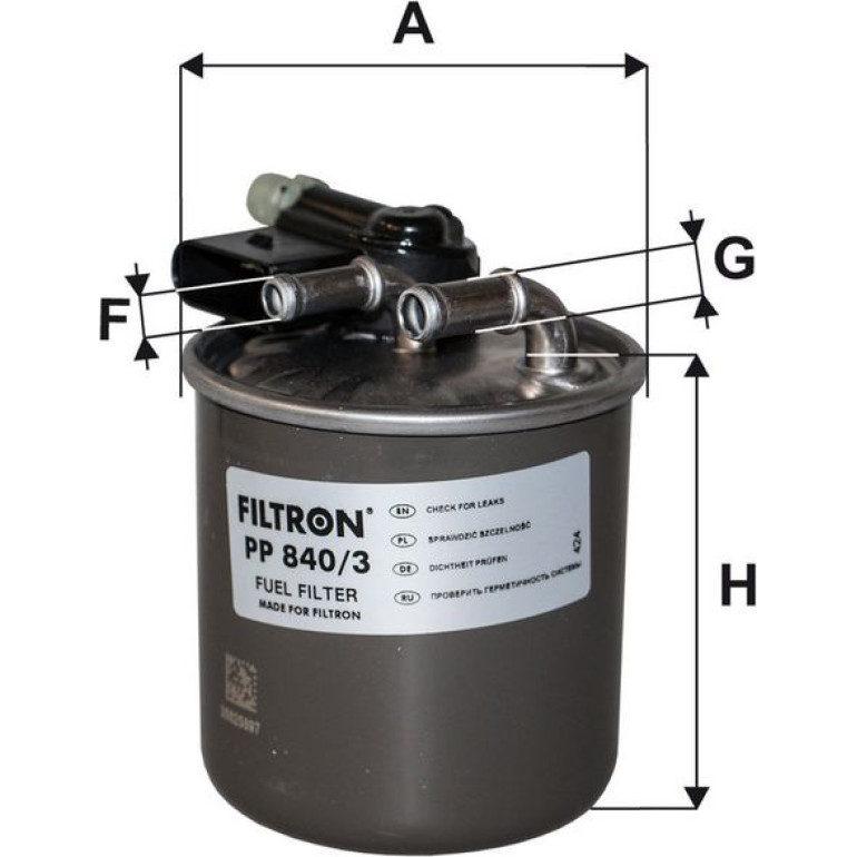 FILTRON Kraftstofffilter PP 840/3