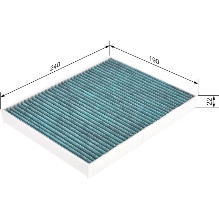Bosch Innenraumfilter+ 0 986 628 507 Bosch Innenraumfilter+ 0 986 628 507