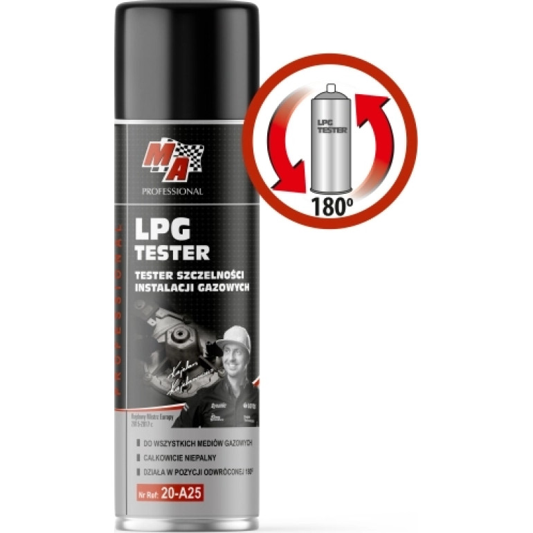 MOJE AUTO AMT20-A25 LPG-Lecksuchspray 500 ml MOJE AUTO AMT20-A25 LPG-Lecksuchspray 500 ml
