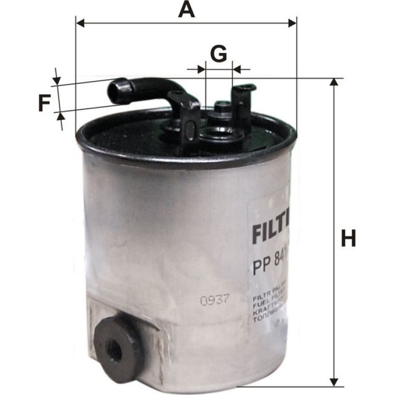 FILTRON Kraftstofffilter PP 841/3 FILTRON Kraftstofffilter PP 841/3