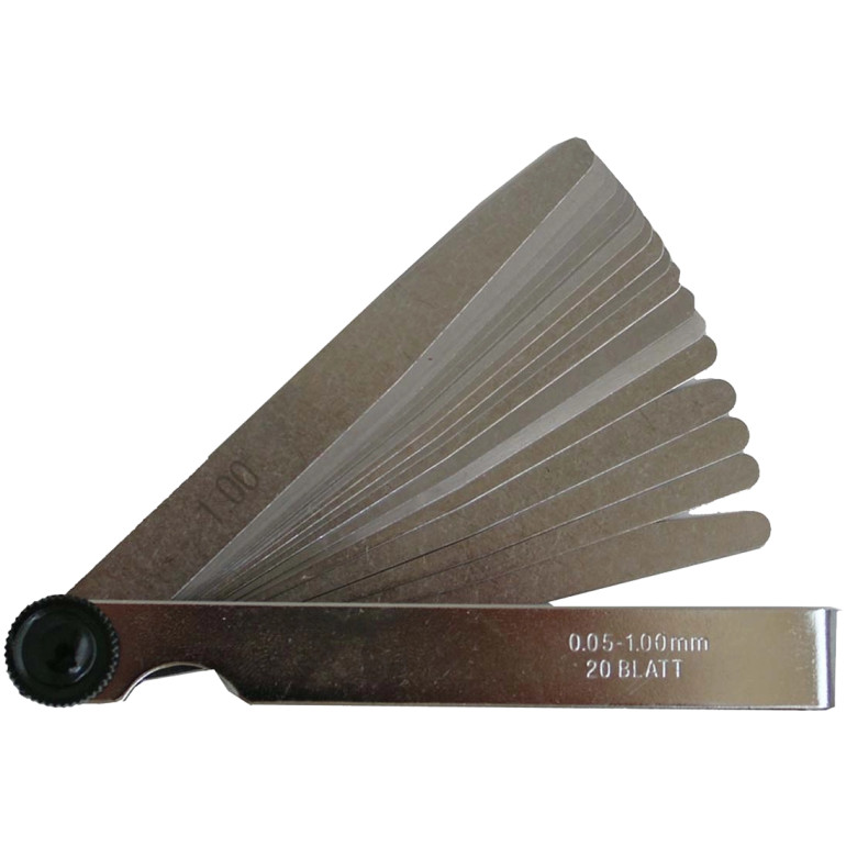 SW-Stahl Ventillehre 20 Blatt 09103SB