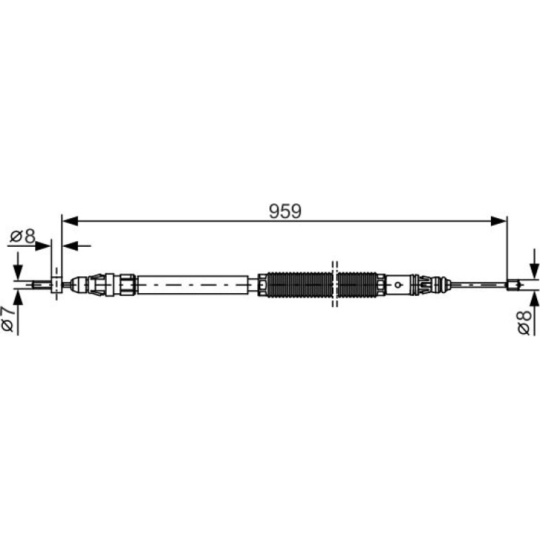 Handbremsseil re 1987482001 Handbremsseil re 1987482001