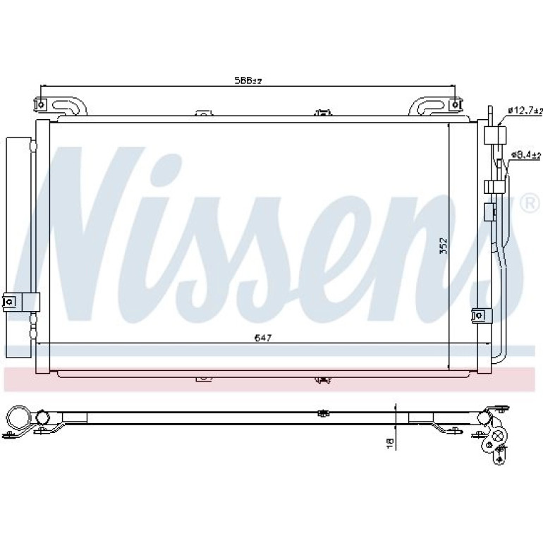 Kondensator PKW 94644 Kondensator PKW 94644