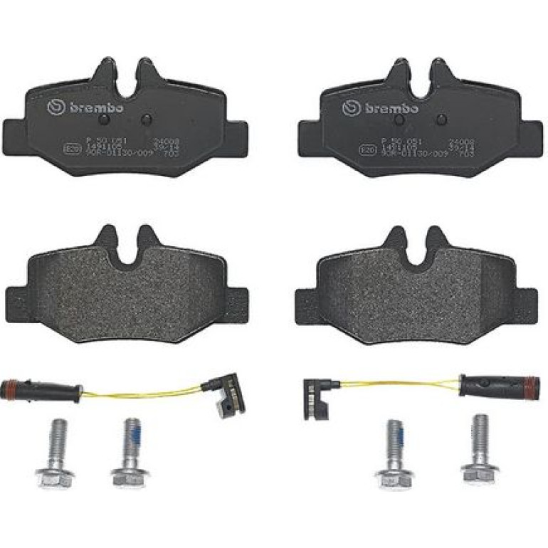 BREMBO Bremsklötze HA P 50 051 BREMBO Bremsklötze HA P 50 051