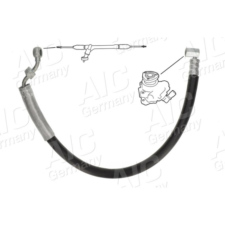 Hydraulikschlauch, Lenkung 58527 Hydraulikschlauch, Lenkung 58527