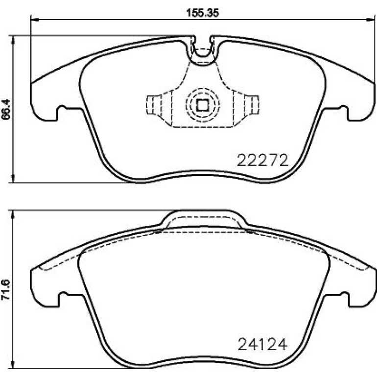 BREMBO Bremsklötze VA P 36 030 BREMBO Bremsklötze VA P 36 030