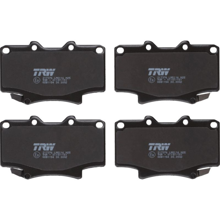Bremsbelagsatz Toyota P. Landcr GDB1154 Bremsbelagsatz Toyota P. Landcr GDB1154