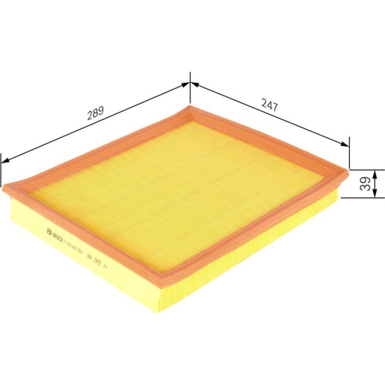 Luftfilter F 026 400 004 Luftfilter F 026 400 004