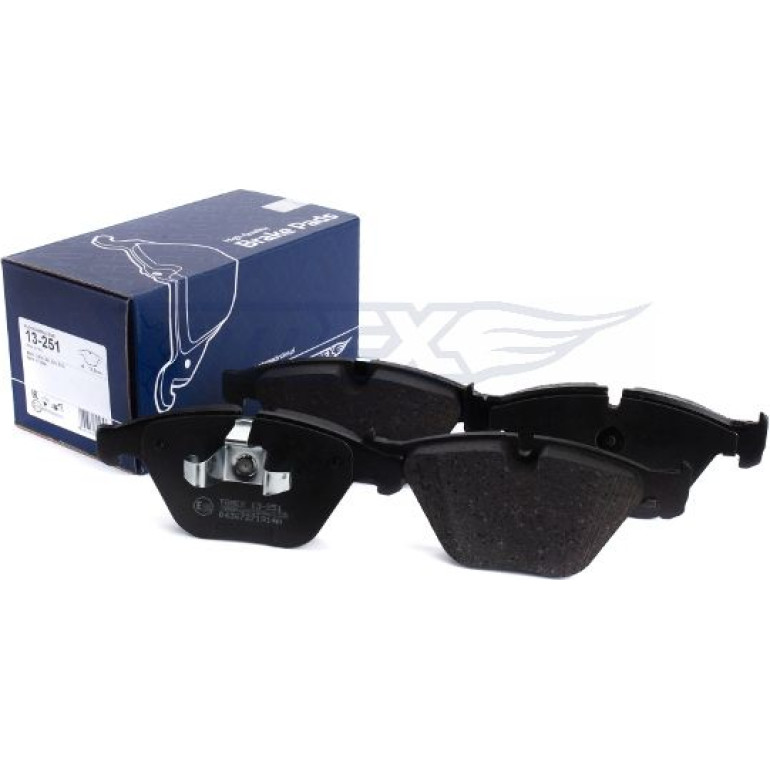 TOMEX brakes Bremsbelagsatz, Scheibenbremse TX 13-251 TOMEX brakes Bremsbelagsatz, Scheibenbremse TX 13-251