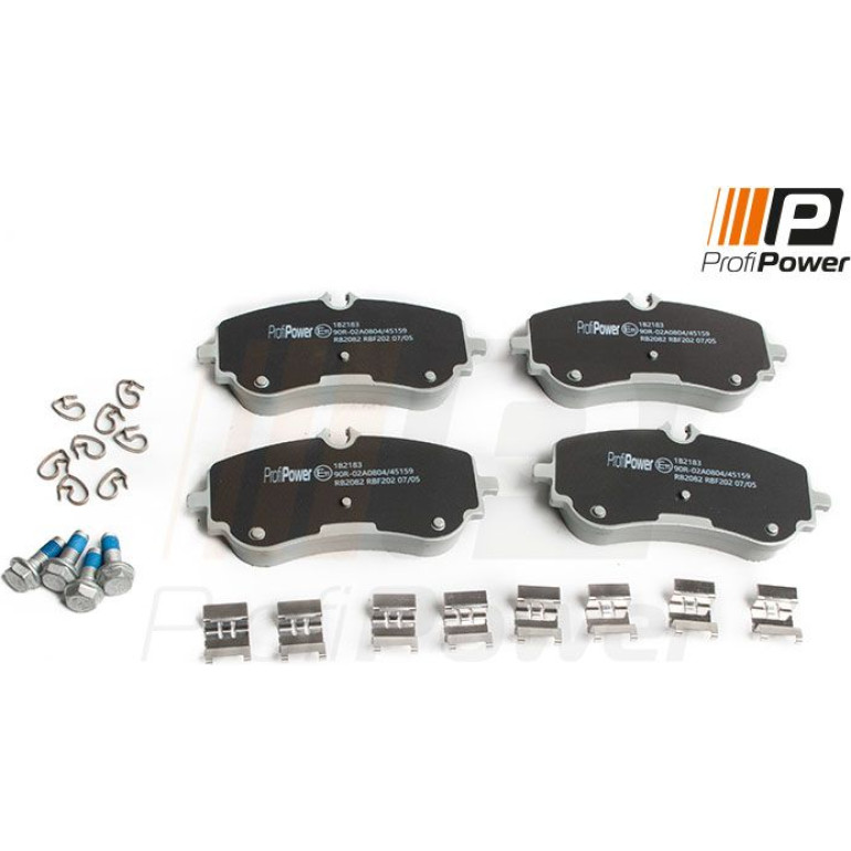 PROFIPOWER Bremsbelagsatz, Scheibenbremse 1B2183 PROFIPOWER Bremsbelagsatz, Scheibenbremse 1B2183