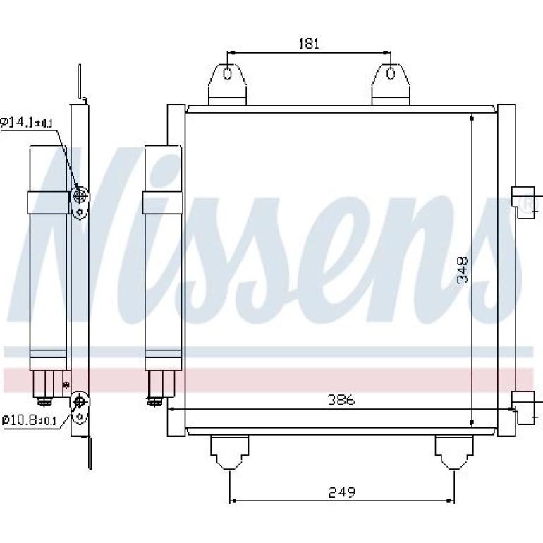 Kondensator PKW 94891 Kondensator PKW 94891