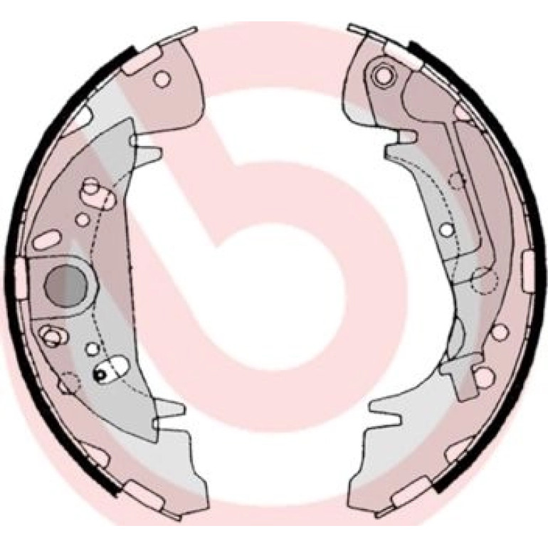 BREMBO Bremsbackensatz S 11 504 BREMBO Bremsbackensatz S 11 504