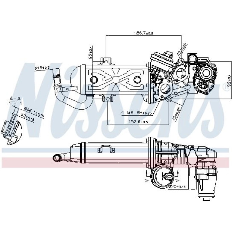 NISSENS AGR-Ventil 98178 NISSENS AGR-Ventil 98178