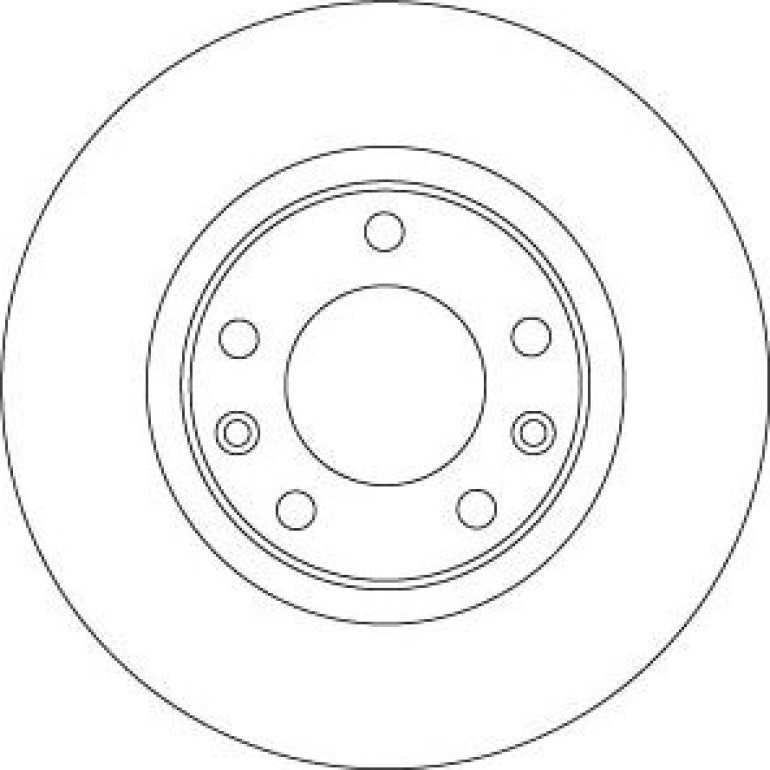 70 482 030 Bremsscheibe HA DF6656 70 482 030 Bremsscheibe HA DF6656