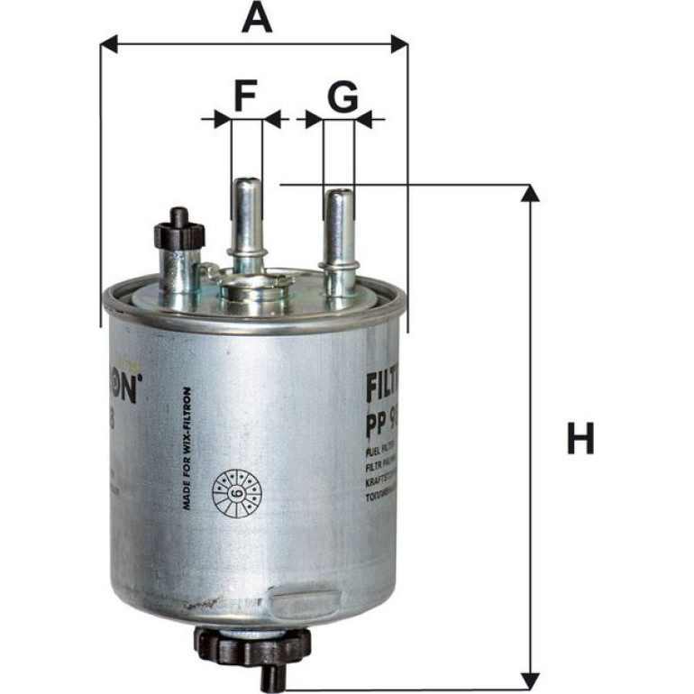 FILTRON Kraftstofffilter PP 988 FILTRON Kraftstofffilter PP 988